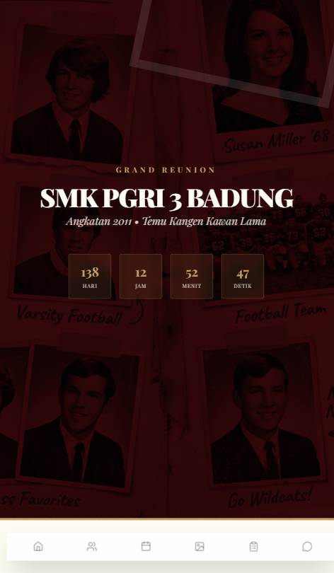 Event Reunion Invitation